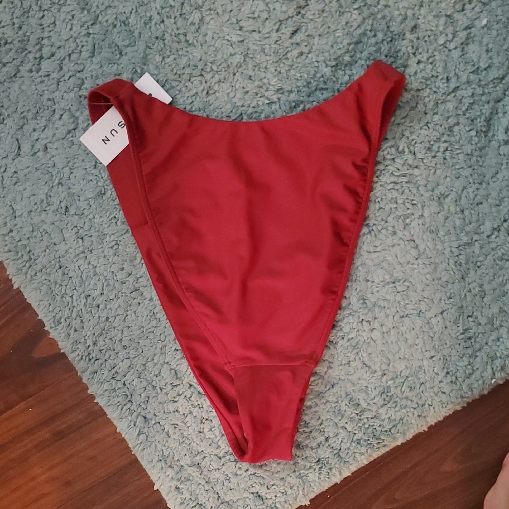PacSun Red Bikini Bottom - Picture 5 of 5